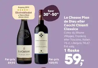 La chasse plan de dieu eller cecchi chianti classico
