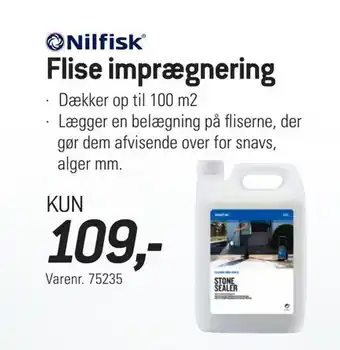 Flise imprægnering