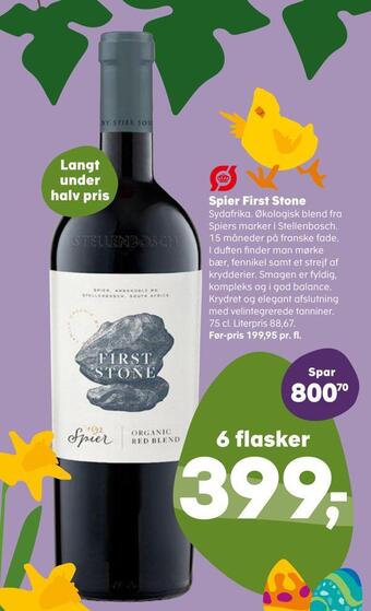 SuperBrugsen Spier first stone tilbud