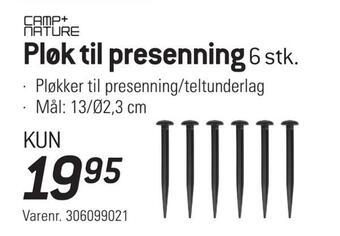 Pløk til presenning