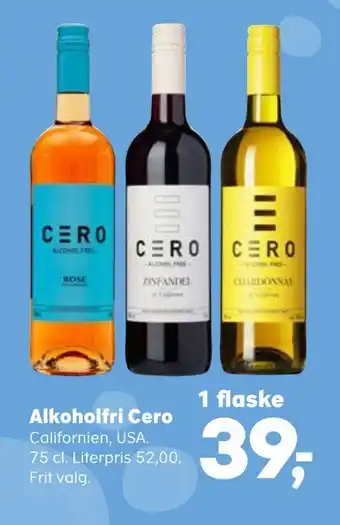 SuperBrugsen Alkoholfri cero tilbud