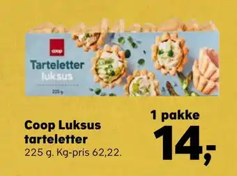 SuperBrugsen Coop luksus tarteletter tilbud