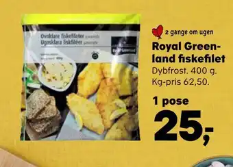 Royal greenland fiskefilet