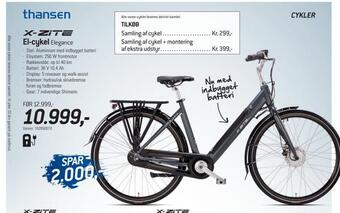 Thansen El-cykel tilbud