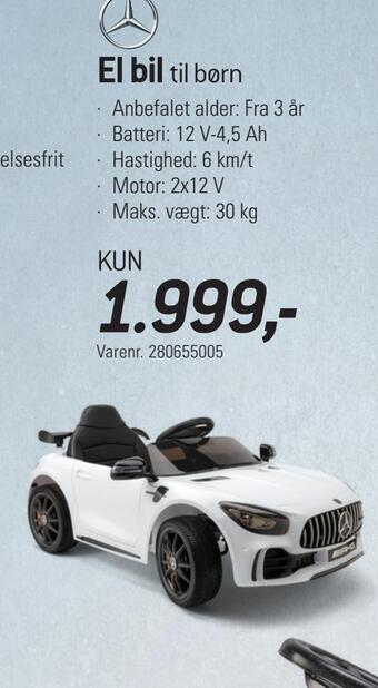 El bil til børn