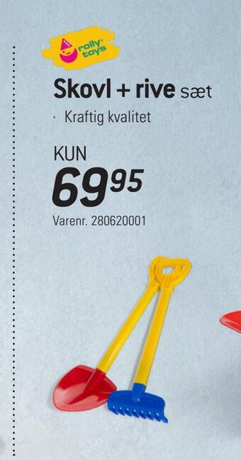Skovl + rive sæt