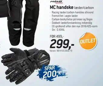 Thansen Mc handske tilbud