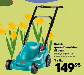Bosch græsslåmaskine til børn