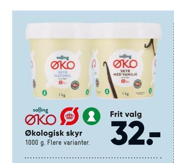 Økologisk skyr