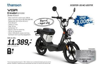 Thansen El-knallert tilbud