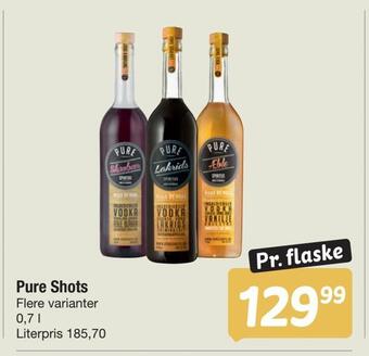 Fakta Tyskland Pure shots tilbud