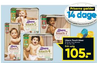Libero touch bleer