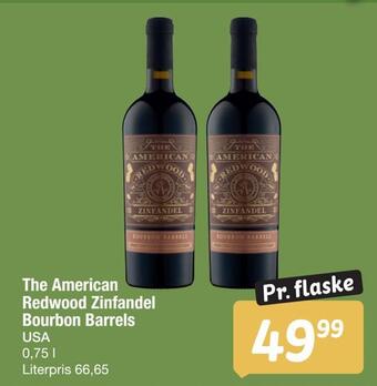 Fakta Tyskland The american redwood zinfandel bourbon barrels tilbud