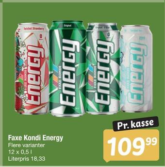 Fakta Tyskland Faxe kondi energy tilbud