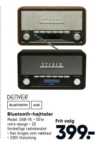 Bluetooth-højttaler