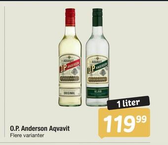 O.p. anderson aqvavit