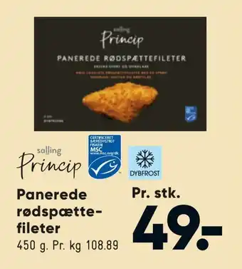 Bilka Panerede rødspættefileter tilbud