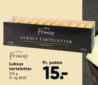 Bilka Luksus tarteletter tilbud