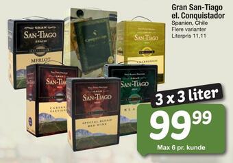 Fakta Tyskland Gran san-tiago el. conquistador tilbud