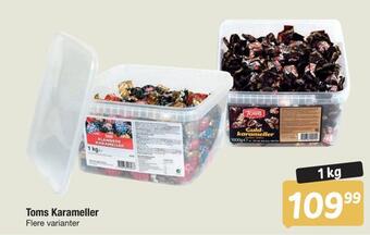 Fakta Tyskland Toms karameller tilbud