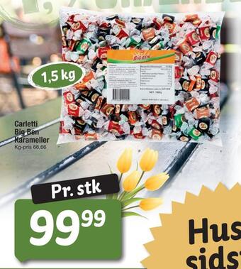 Fakta Tyskland Carletti big ben karameller tilbud