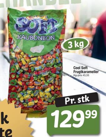 Cool soft frugtkarameller