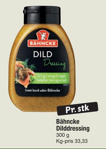 Bähncke dilddressing