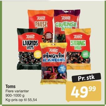 Fakta Tyskland Toms tilbud