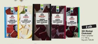 Fakta Tyskland 365 økologi chokolade tilbud