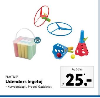 Lidl Udendørs legetøj tilbud