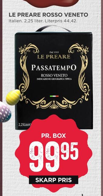 Le preare rosso veneto