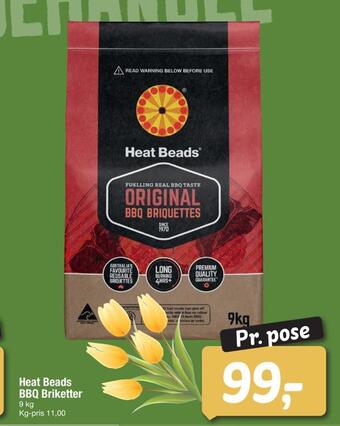 Fakta Tyskland Heat beads bbq briketter tilbud