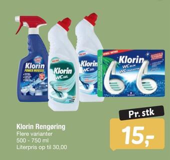 Fakta Tyskland Klorin rengøring tilbud