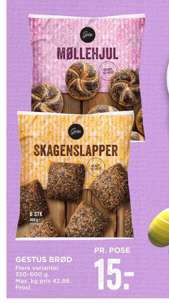 MENY Gestus brød tilbud