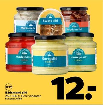 Netto Bådsmand sild tilbud