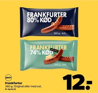 Netto Frankfurter tilbud