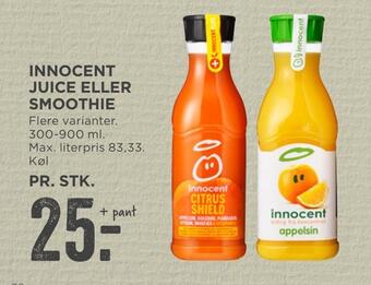 Innocent juice eller smoothie
