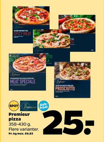 Netto Premieur pizza tilbud