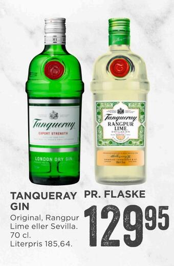 MENY Tanqueray gin tilbud