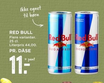 MENY Red bull tilbud