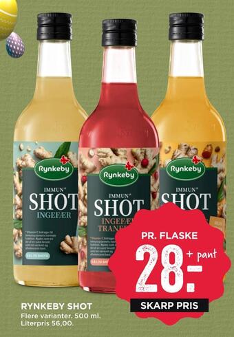 MENY Rynkeby shot tilbud