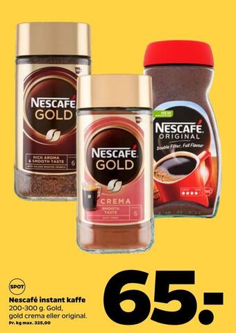 Nescafé instant kaffe