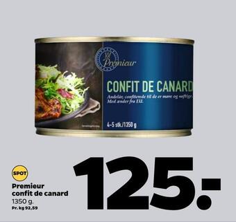 Netto Premieur confit de canard tilbud