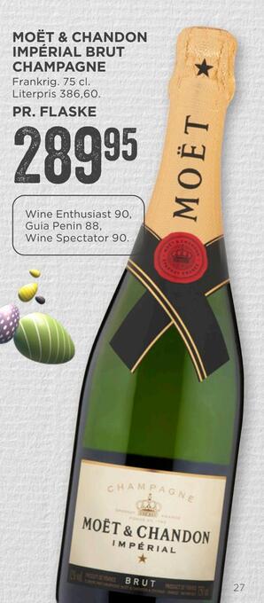 MENY Moët & chandon impérial brut champagne tilbud