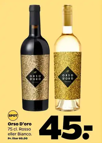 Netto Orso d'oro tilbud