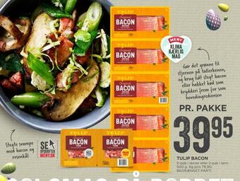 MENY Tulip bacon tilbud