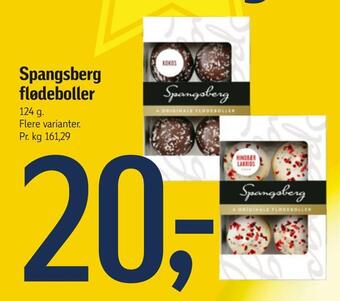 Føtex Spangsberg flødeboller tilbud