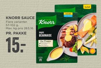 Knorr sauce