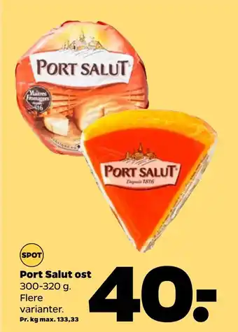 Netto Port salut ost tilbud