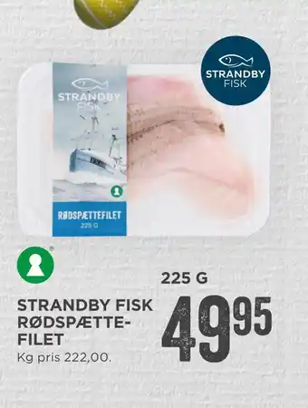 MENY Strandby fisk rødspætte­filet tilbud
